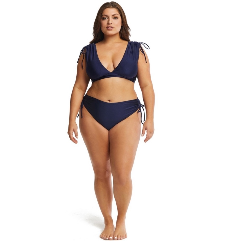 {Plus Size} Time & Tru Women's Keyhole Bikini 3 Piece Set~ Sizes 3X (A1)